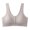 Z02*Coffee, variant on Gymayou Seamless Wireless Bra For Women No Wire Comfort Everyday Bra djustable Wide Strap Soft Sleep Lounge Bra With Removable Thin Pads Beige L