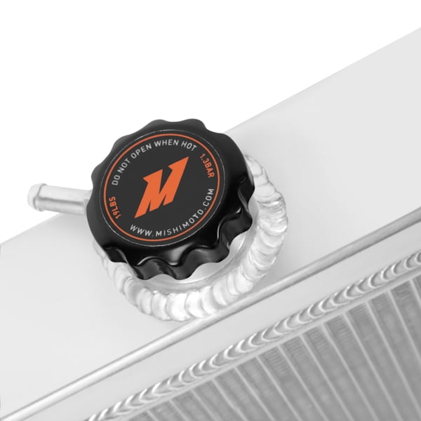 Mishimoto MMRAD-EVO-01H Half-Size Aluminum Radiator Compatible With Mitsubishi Lancer Evo 7/8/9 2001-2007