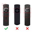 thumbnail image 2 of Black Shockproof Silicone Protective Case for Alexa Voice Remote for Fire TV Stick 4K Compatible Products, 2 of 2