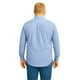 thumbnail image 2 of Big Kong camisa manga larga azul cielo ropa oversize caballero vestir, 2 of 5