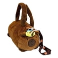 thumbnail image 4 of Bolso de Hombro de Peluche Strade Fareast Limited Carpincho, 4 of 8