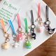 thumbnail image 2 of Anime Kuromi Figure Kawaii Kitty Cinnamonroll Keychain Pendant for Bag Melody Key Chain Cartoon Sanrio Accessories Toys for Kids Gong Bohan LED, 2 of 2