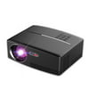 "Home Projector,TUPELO 1080P Home Cinema Theater 1800 LED Luminous Projector 180"" Full Color Screen for Outdoor Indoor Movie 3D Video Game"