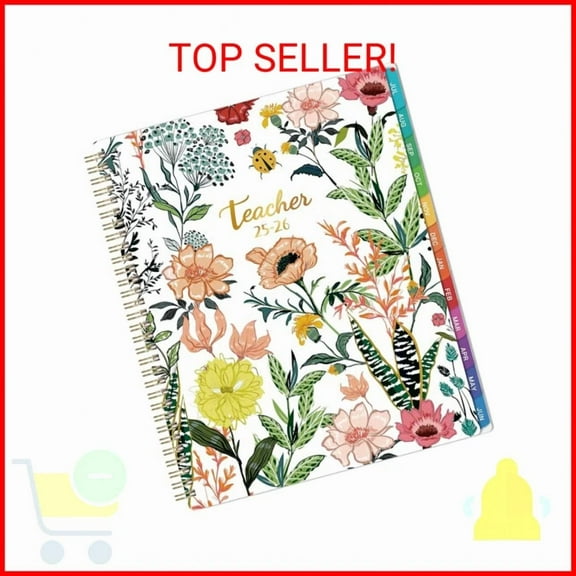 Teacher Planner 2025-2026 - Lesson Planner 2025-2026, Jul. 2025 - Jun. 2026, 8.5