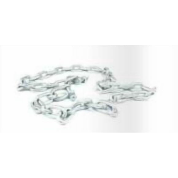 Moeller Marine Ancre de Bateau Tige 053220-10 Chaîne en Acier; Diamètre 1/4 Pouce x Longueur 4 Pieds; Galvanisé; pour Bateaux de 16 Pieds à 28 Pieds; avec Manille Galvanisée Trempée à Chaud de 5/16 Pouces