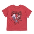thumbnail image 3 of Marvel Spidey and His Amazing Friends Toddler Boys' Short Sleeve Graphic T-Shirt and Shorts Set Mineral Red Optic Wash Spidey, Ghost-Spider & Miles, 3 of 12