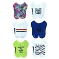 thumbnail image 3 of Justice Girls No Show Socks, 6-Pack, Sizes M-L, 3 of 7