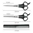 thumbnail image 2 of Hair Cutting Scissors Shears Kit, Hairdressing Scissors Set for Men Women Pets Home Salon Barber Cutting Kit, 2 of 6