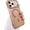 Glitter Gold, variant on Magnetic Case for iPhone 14 Pro Compatible with Magsafe, Bling Laser Iridescent Florescent Crystal Sparkly Luxury Shockproof Protective Cover for Women Men, White