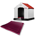 thumbnail image 2 of Casa Y Cama Para Perro Q Perrón Para Raza Mediana Color Rojo, 2 of 5