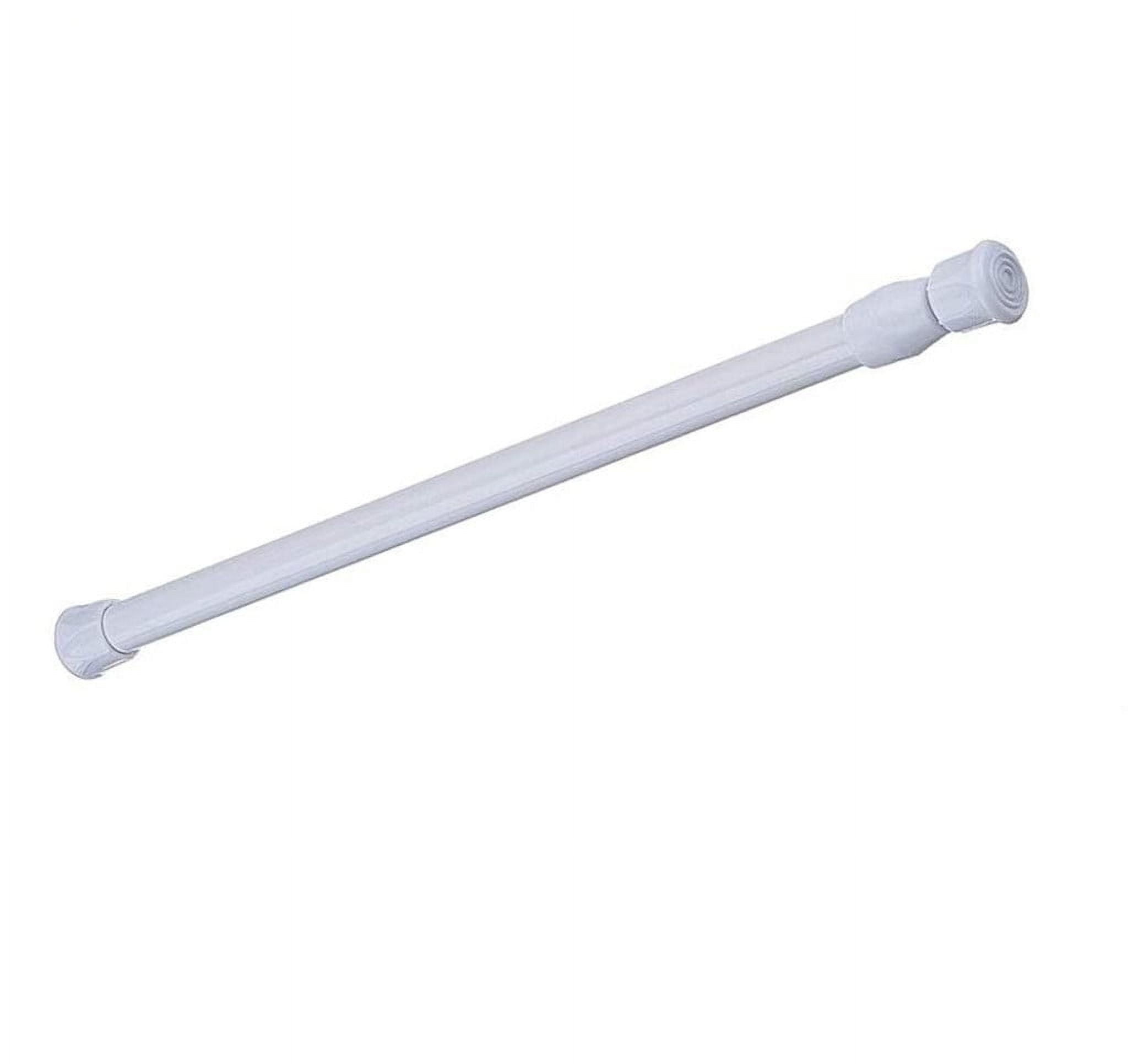 Dsscvnef Tension Rods, 4 Pack Adjustable Spring Steel Cupboard Bars ...