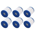 thumbnail image 3 of Filter , Easy To Clean 6PCS Fine Filtering High Efficiency Polyester Filter Elements With Strong Adsorption For Swimming  Pools, 3 of 8