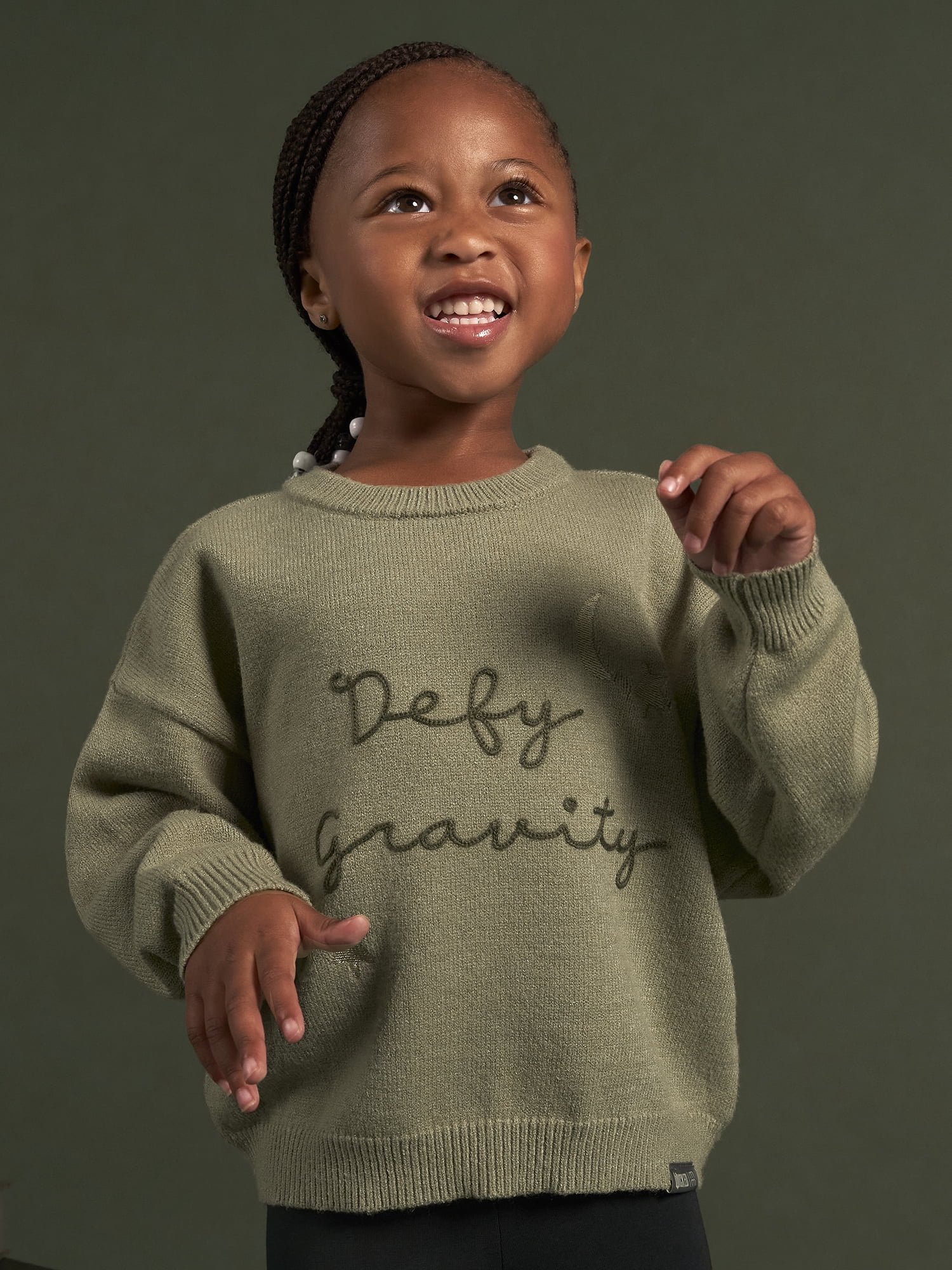 Modern Moments Toddler Girl Wicked Sweater, Sizes 12 Months - 5T