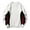 White, variant on Goodtrade8 Casual Tops for Men Color Block Long Sleeve Crew Neck Oversized Sweatshirts for Men