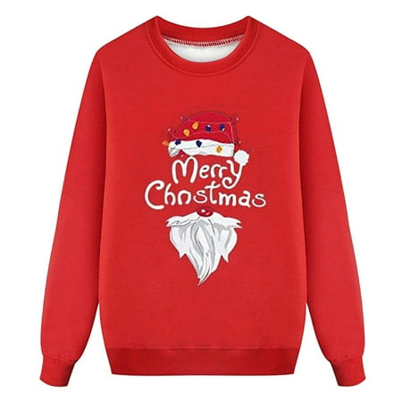 

Rovga Christmas Pullover Family Set Christmas For Men Women Children Boys Girls Christmas Sweatshirt Family Holiday Outfits