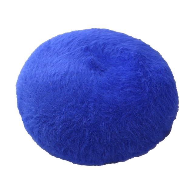 Sonducket Gorros de piel de boina, sombrero clásico de estilo coreano, tocado romántico de otoño, ropa de fiesta, suministros de ropa para mujeres y Sombreros azul real Sonducket AP010201-06B