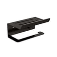 thumbnail image 3 of SSZMDLB under $5 Toilet Paper Holder with Shelf, No Drill for Bathroom Wall Mount Organizer Phone Stand, 3 of 9