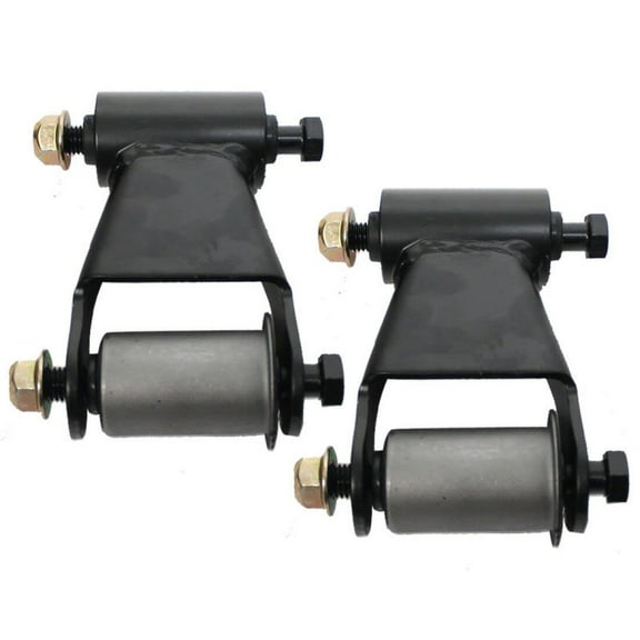 BST BSSP 2PCS Rear Leaf Spring Shackle Bracket Kit for 2002-2008 Dodge Ram 1500 Truck 722-034