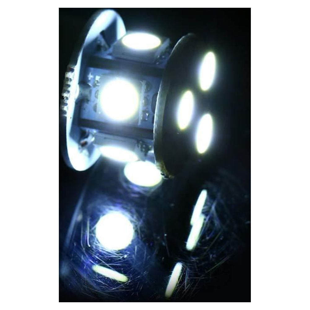 2x Ampoules R5W LED SMD 5050 BA15s 12V - PHAROS-BOUTIQUE