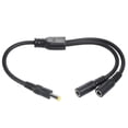 thumbnail image 1 of Dc Y Splitter Cable 1 Male To 2 Female Dc Power Extension Adapter Cable s202412244502, 1 of 5