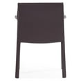 thumbnail image 4 of Paris Grey Saddle Leather Armchair, 4 of 5