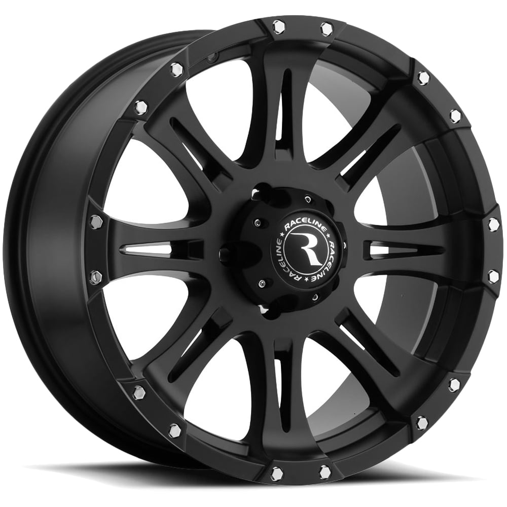 17" Inch Raceline 981 Raptor 17x9 5x114.3(5x4.5") +0mm Matte Black
