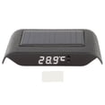 thumbnail image 1 of Decoration Automatic Brightness Adjustment Car Clock, Solar Power Clock, For Auto Car Vehicle White, 1 of 8