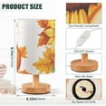 thumbnail image 3 of Pumpkins Maple Leaves Sunflowers Fall Table Lamp with USB Port LED Warm Light Lamp Night Light Home Decor, 3 of 7