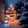 thumbnail image 1 of Xihbxyly Oso de Navidad con Luz, Decoración Acrílica Blanca, Efecto Led Brillante, para Uso En Interiores y Exteriores, Decoración Navideña para Patio, Dormitorio, Funciona con Pilas, Tamaño 13,5 X 6, 1 of 7