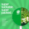 thumbnail image 6 of It Girl Vitamins Glow Pop Superfood Greens Lollipops, Organic Gluten-Free Healthy Candy with Prebiotic Fiber & Probiotics, Green Apple, 10 Count, 6 of 12