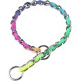 thumbnail image 1 of Chain Dog Leash, Stainless Steel Heavy Duty Training Chain Leash With Soft Handle For Medium Large Dogs, 23.6 Inches 4.0 Mm, 1 of 4