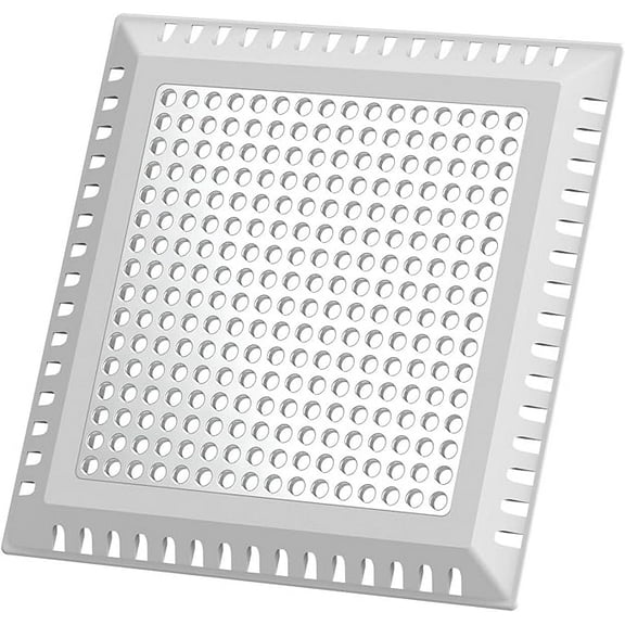 Shower Drain Hair Catcher Hair Catcher/Drain Strainer/Shower Drain Cover for Bathroom Floor Drain, Stainless Steel and Silicone