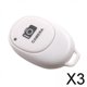 thumbnail image 1 of 3xControl remoto de cámara Bluetooth Anillo de control remoto inteligente 3 piezas, 1 of 8