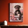 thumbnail image 5 of Funny Bathroom Wall Art CuteCane Corso Dog Canvas Print Dog Bathtub Picture Humor Animal Artwork Painting for Restroom Bathroom, Gifts For Women, Christmas Gifts, 5 of 6