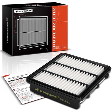 A-Premium Engine Air Filter Compatible with Honda Accord 2018 2019 2020 2021 2022 2.0L, Replace# 172206B2A00, 17220-6B2-A00
