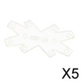 thumbnail image 1 of 4x llavero Soledad acrílico patrón artesanal Plantilla DIY 5 piezas, 1 of 10
