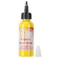 thumbnail image 3 of Tinta para tatuaje, pigmento seguro, pinturas de maquillaje coloridas profesionales, accesorios para artes corporales, 60ml, amarillo limón, 3 of 8