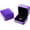 Purple, variant on 2 Pack Velvet Ring Boxes, Earring Pendant Storage Case, Ring Earrings Gift Box, Accessories Display, for Proposal, Engagement, Wedding (Blue)
