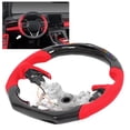 thumbnail image 1 of Carbon Fiber Led Steering Wheel  Car Steering Wheel Led LED Performance Carbon Fiber Race Display Steering Wheel Preforated Leather W/ Red Stitching Is Suitable For Camry///Avalon, 1 of 8
