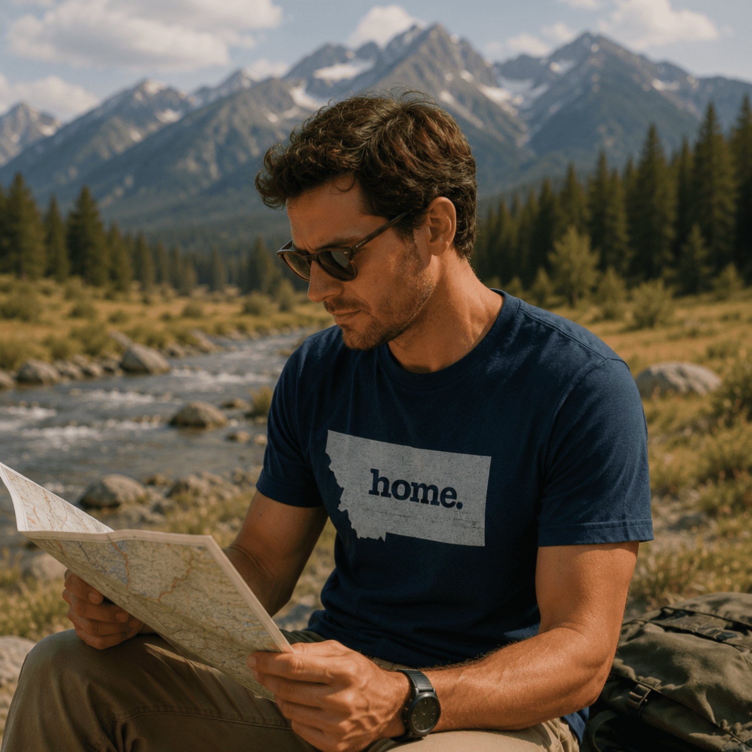 Montana Graphic Home T-shirt