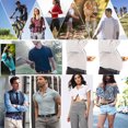 thumbnail image 4 of ZheElen Elasticated Stretch Occasion Belts Automatic Adjustment UK any position without For Style, 4 of 6
