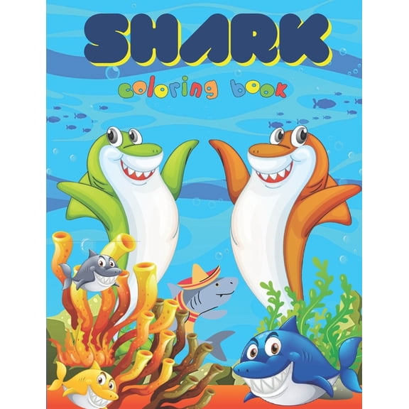 Shark Coloring Book