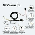 thumbnail image 4 of Loud UTV Horn Kit 12V - Pair with Switch Harness Relay Replacement for  Ranger RZR General Ranger, 4 of 7