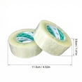 thumbnail image 3 of Clear Shipping Tape Heavy Duty Packing Tape Large Roll 1.4 Inch and 0.7 Inch Width High Adhesion Sealing Tape for Moving Shipping and Packaging, 3 of 6