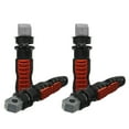 thumbnail image 1 of unbranded 2Pares Pedal Reposapiés Motocicleta Accesorio Universal De Metal Rojo Para Mayor Estabilidad, 1 of 7