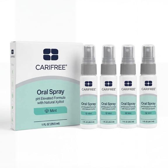 CariFree Spray, MINT, Single 4-pack