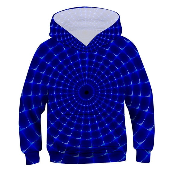 Eashery Toddler Hoodies for Boys Pullover Hoodie Lightweight Pullover Top Toddler Kids Baby Girls Boys Sweaters (Blue,2-3 Years)