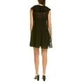 thumbnail image 2 of Rebecca Taylor womens  Daybreak Silk Shift Dress, m, Black, 2 of 3