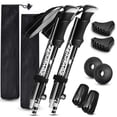 thumbnail image 1 of Bastones de trekking Covacure plegables de aleación de aluminio, 1 of 7