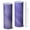 White, variant on 20oz Stainless Steel Skinny Tumbler with Telescopic Straw, Vacuum Insulated Slim Travel Cup, 360° Full Wrap Printed, Fluid Smoke Aurora Art Style